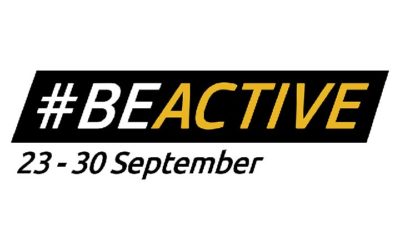 #BeActive is a call to action  to get Europeans moving