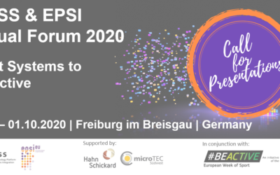 EPSI-EpoSS Annual Forum in September: Call for Presentations