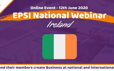 Are you from Ireland? Attend EPSI Irish Webinar next 12th June!