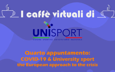 29th May: Italian Webinar by Unisport Italia: “Covid-19 and University Sport”