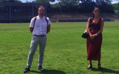 Alberto Bichi visits Comune di Piombino Sport Facilities