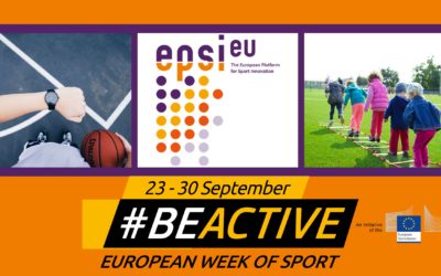 #BeActive European Week of Sport and EPSI: together for the sixth year