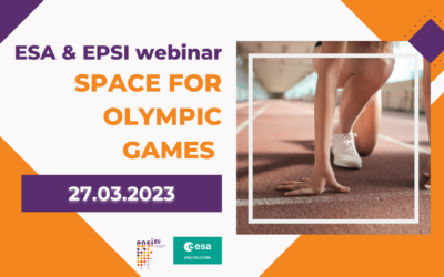 EPSI and ESA organized a joint webinar to present the funding call “Space for Olympic Games”